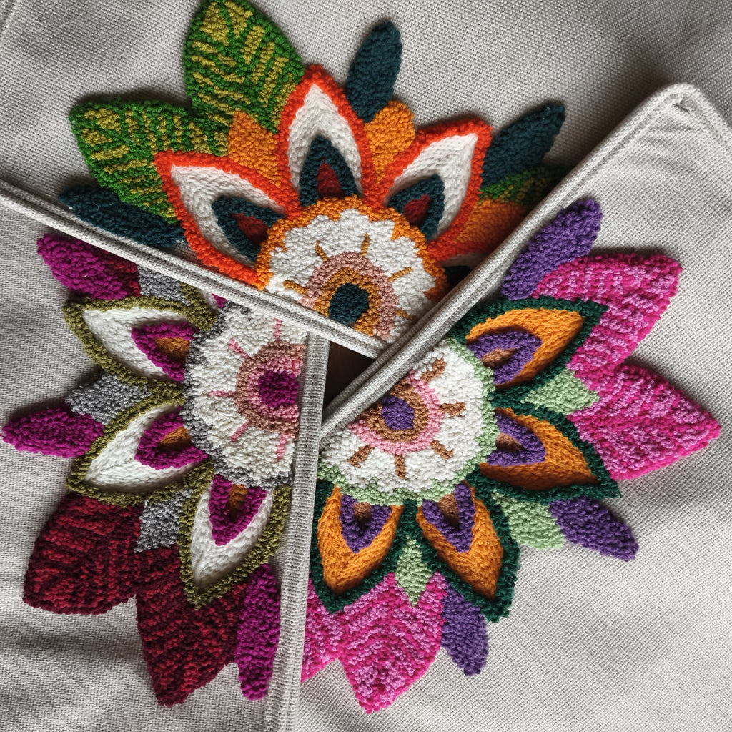 Mandala Desen Plaj Çantası