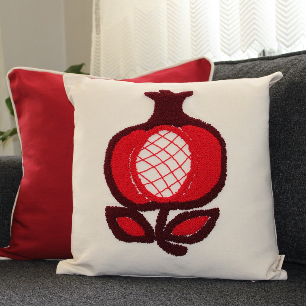 Nar - 2 Kırlent Kılıfı