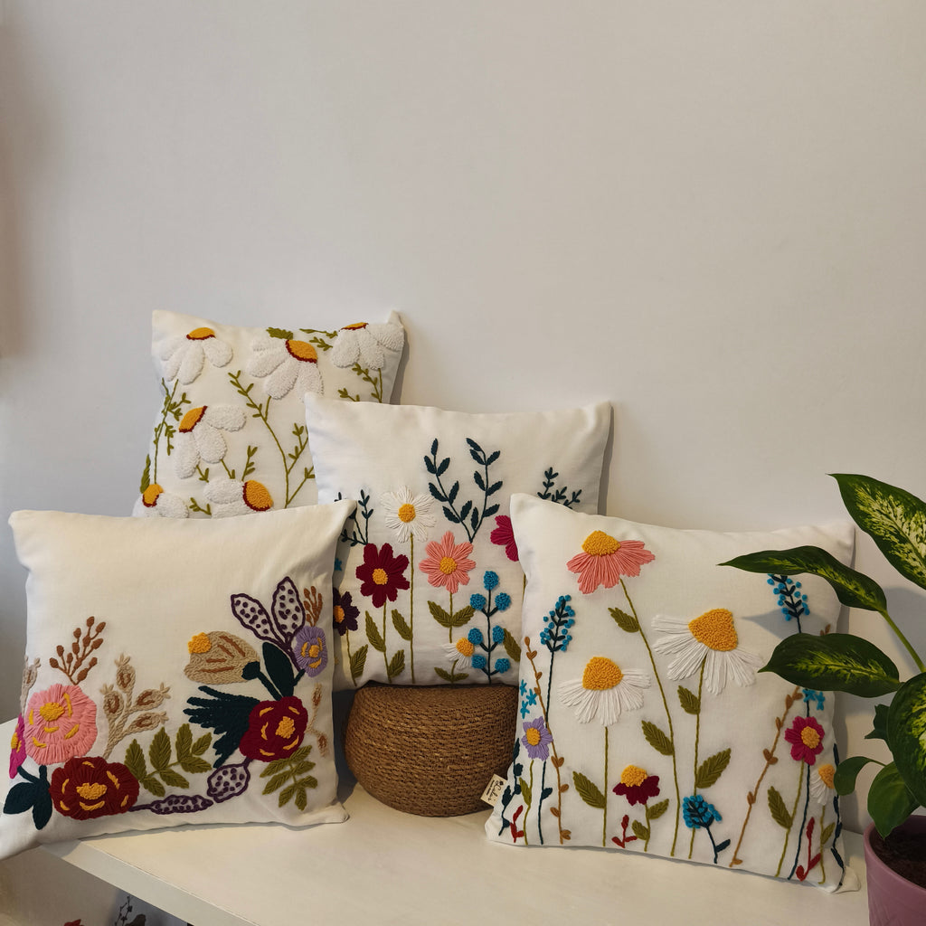 Gizemli Bahçe Kırlent Kılıfı