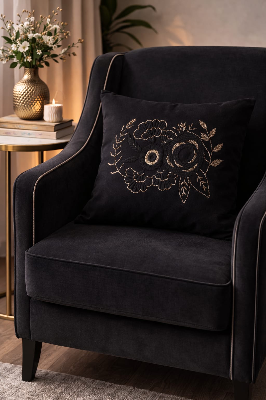 Elegance Kırlent Kılıfı