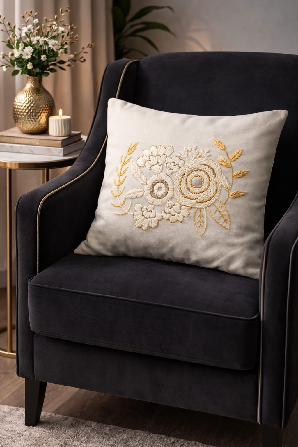 Elegance Kırlent Kılıfı